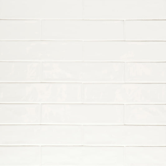 Bedrosians Clara 2.75" x 11" Glossy White