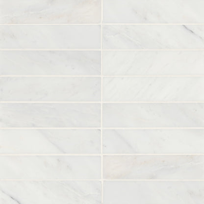 Bedrosians Monet 2" x 8" Honed Oriental White
