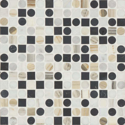 Bedrosinas Modni Monroe 12" x 12" Honed Warm Blend