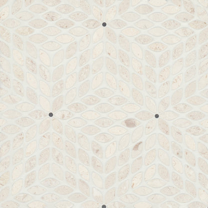 Bedrosians Celeste 14.25" x 16.25" Honed Myra Beige/Basalt
