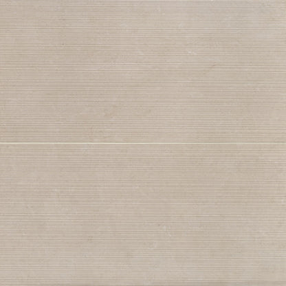 Bedrosians Thaddeus 24" x 48" Matte Decorative  Almond