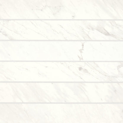 Bedrosians Magnifica 4" x 24" Polished Luxe White