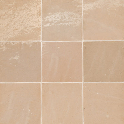 Bedrosians Zagora 4" X 4" Gloss Ivoire