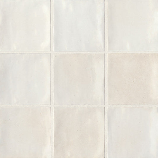 Bedrosians Celine 4" x 4" Glossy White
