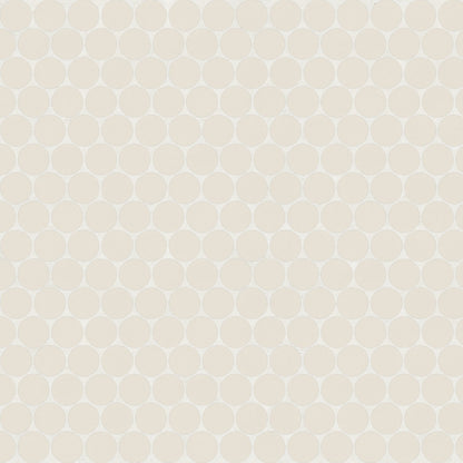 Bedrosians Marin 11.5" X 12.5" Penny Mosaic 0.75 Sand Dollar / Beige