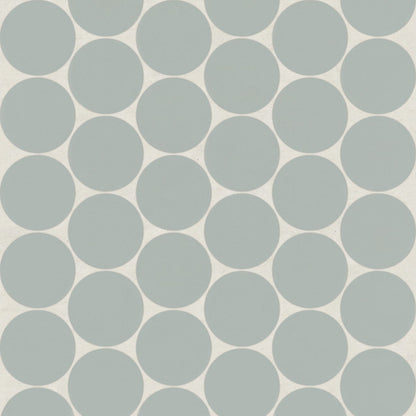 Bedrosians Marin 10.5" X 11.75" Penny Mosaic 2" Aloe Green / Light Green