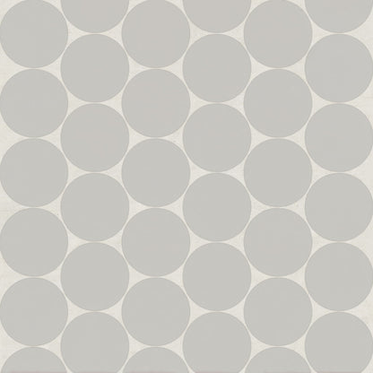 Bedrosians Marin 10.5" X 11.75" Penny Mosaic 2" Pebble Gray / Light Gray