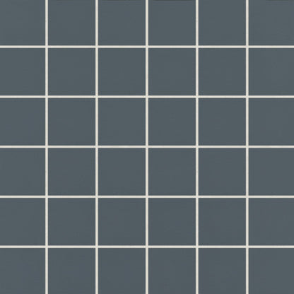 Bedrosians Marin 12" X 12" Square Mosaic 2" Midnight Tide / Navy Blue
