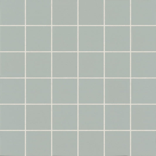 Bedrosians Marin 12" X 12" Square Mosaic 2" Aloe Green / Light Green