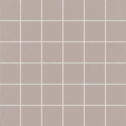 Bedrosians Marin 12" X 12" Square Mosaic 2" Coastal Cliff / Taupe