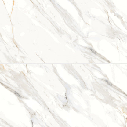 Bedrosians Shandar 24" X 48" Polished Arezzo Bianco