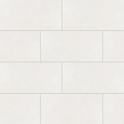 Bedrosians Loft 12" X 24" Honed White