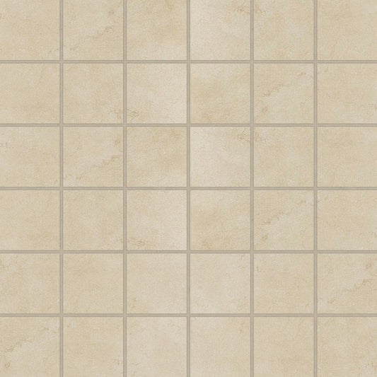 Bedrosians Loft 12" X 12" Mosaic 2" x 2" Almond
