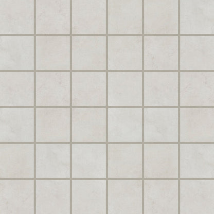Bedrosians Loft 12" X 12" Mosaic 2" x 2" Soft Grey