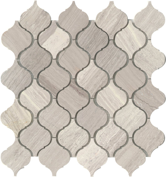 Emser Metro 12"x12" Lantern Mosaic 2.4"X2.91" Cream