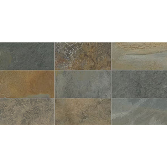 Daltile Lanesboro 12" X 24" Xterior Paver Bluestone
