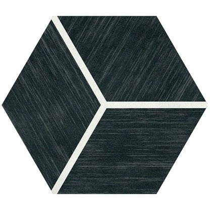 Daltile Bee Hive Medley 8.5" X 10" Deco Cube Negative
