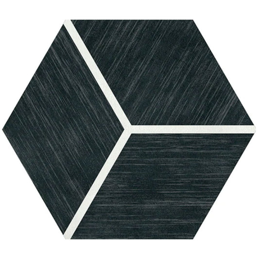Daltile Bee Hive Medley 8.5" X 10" Deco Cube Negative
