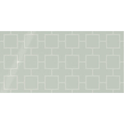 Daltile Showscape 12" X 24" Square Lattice Soft Gray