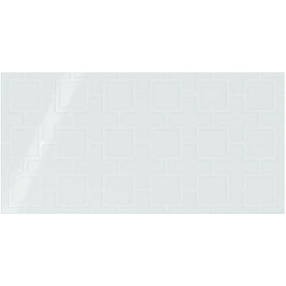 Daltile Showscape 12" X 24" Square Lattice Stylish White