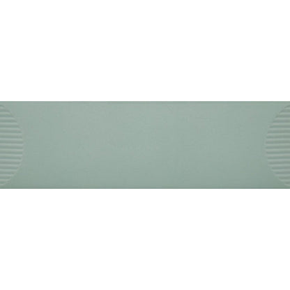Daltile Stencil 4" X 12" Half Moon Mint