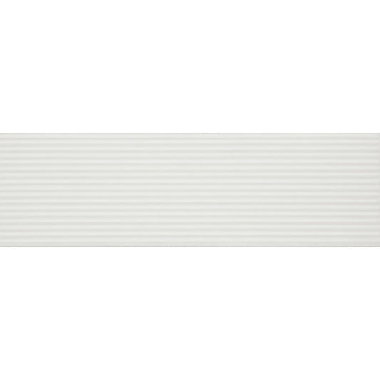 Daltile Stencil 4" X 12" Linear White