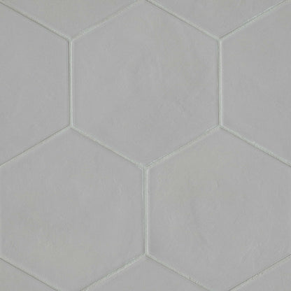 Bedrosians Allora 8.5"x 10" Hexagon Gray 