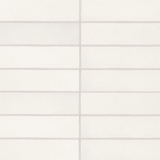 Bedrisians Makoto 2.5" x 10" Matte Shoji White 