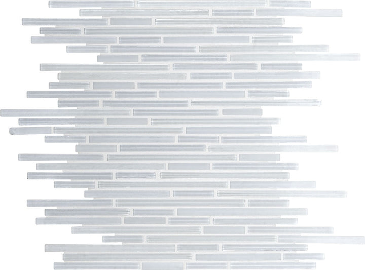Daltile Caprice 12" X 12" Random Interlocking White Ice