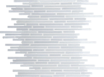 Daltile Caprice 12" X 12" Random Interlocking White Ice