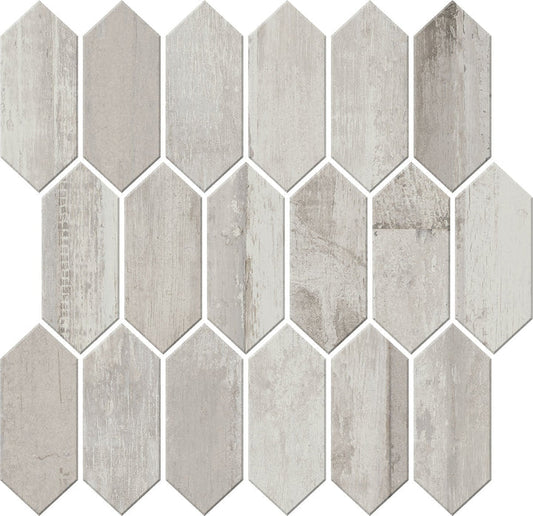 Daltile Cinematic 2" X 5" Mosaic Classic Grey
