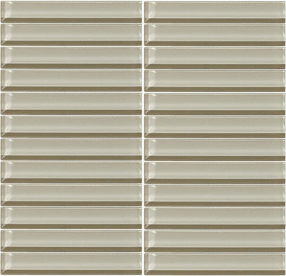 Daltile Color Wave 1" X 1" Mosaic Silver Mink