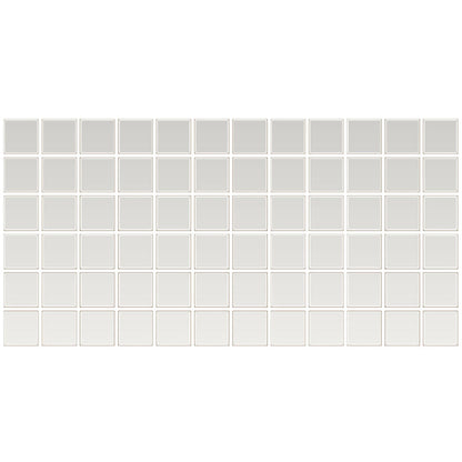 Daltile Color Wheel Mosaic 2" X 2" Straight Joint Glossy Arctic White