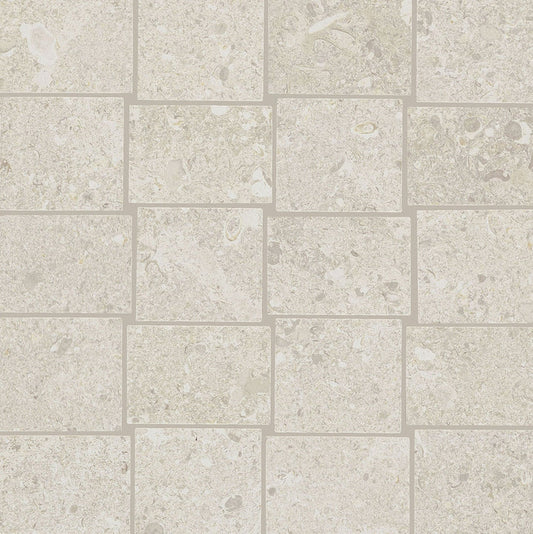 Daltile Dignitary 12" X 12" Abstract Luminary White