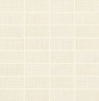 Daltile Fabric Art 1" X 3" Mosaic Straight Joint Modern Textile Beige