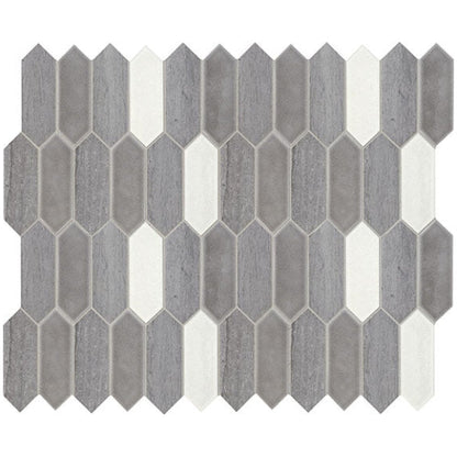Daltile Fonte 2" X 6" Picket Heather Harbor Blend