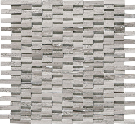 Daltile Limestone 12" X 13" Cladding Chenille White