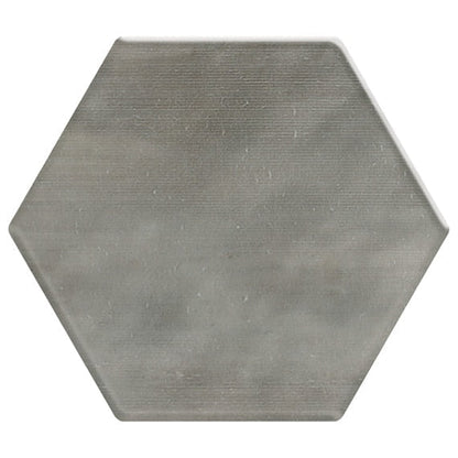 Daltile Mesmerist 4" X " Hexagon Undulated Charm