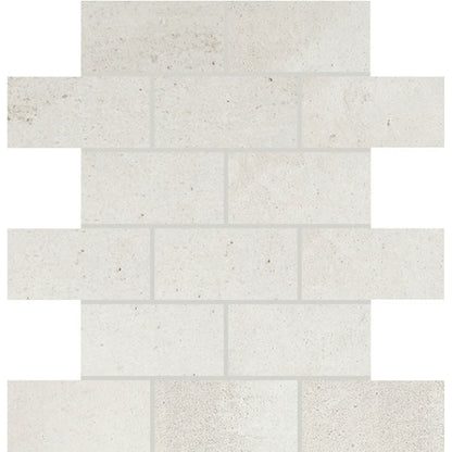 Daltile Modern Hearth 2" X 4" Brick Joint White Ash