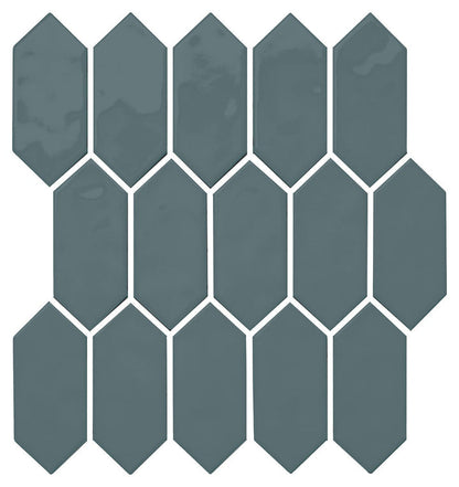 Daltile Mythology 2" X 5" Picket Mosaic Aura