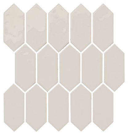 Daltile Mythology 2" X 5" Picket Mosaic Olympus