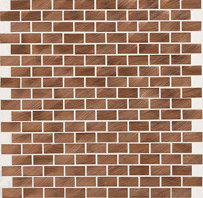 Daltile Anthology 12" X 12" Brick Joint Copper