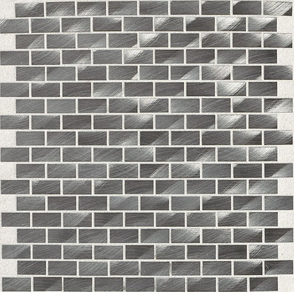 Daltile Anthology 12" X 12" Brick Joint Gunmetal