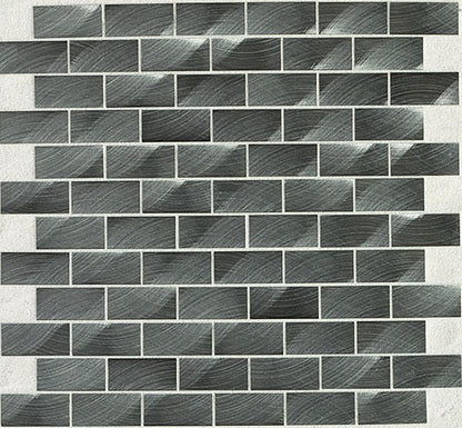 Daltile Anthology 1" X 2" Brick Joint Gunmetal