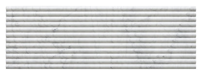 Emser Flutique 12" X 36" Honed  Alba 