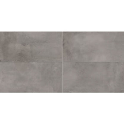 Daltile Chord 12" X 24" Rectangle Matte Forte Grey