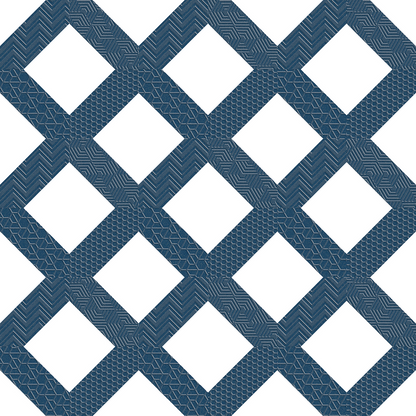 Emser Geometry 10"x10" Frame Navy