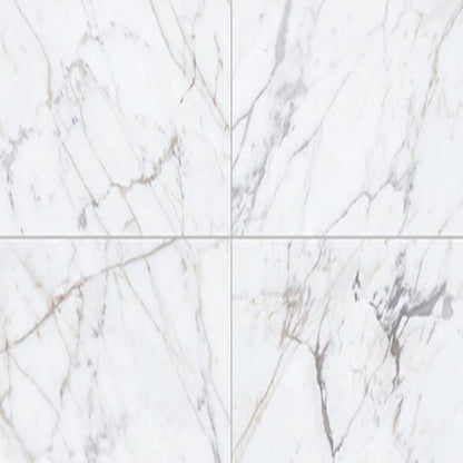 Daltile Marble Attache Lavish 24" X 24" Matte Golden Reverie