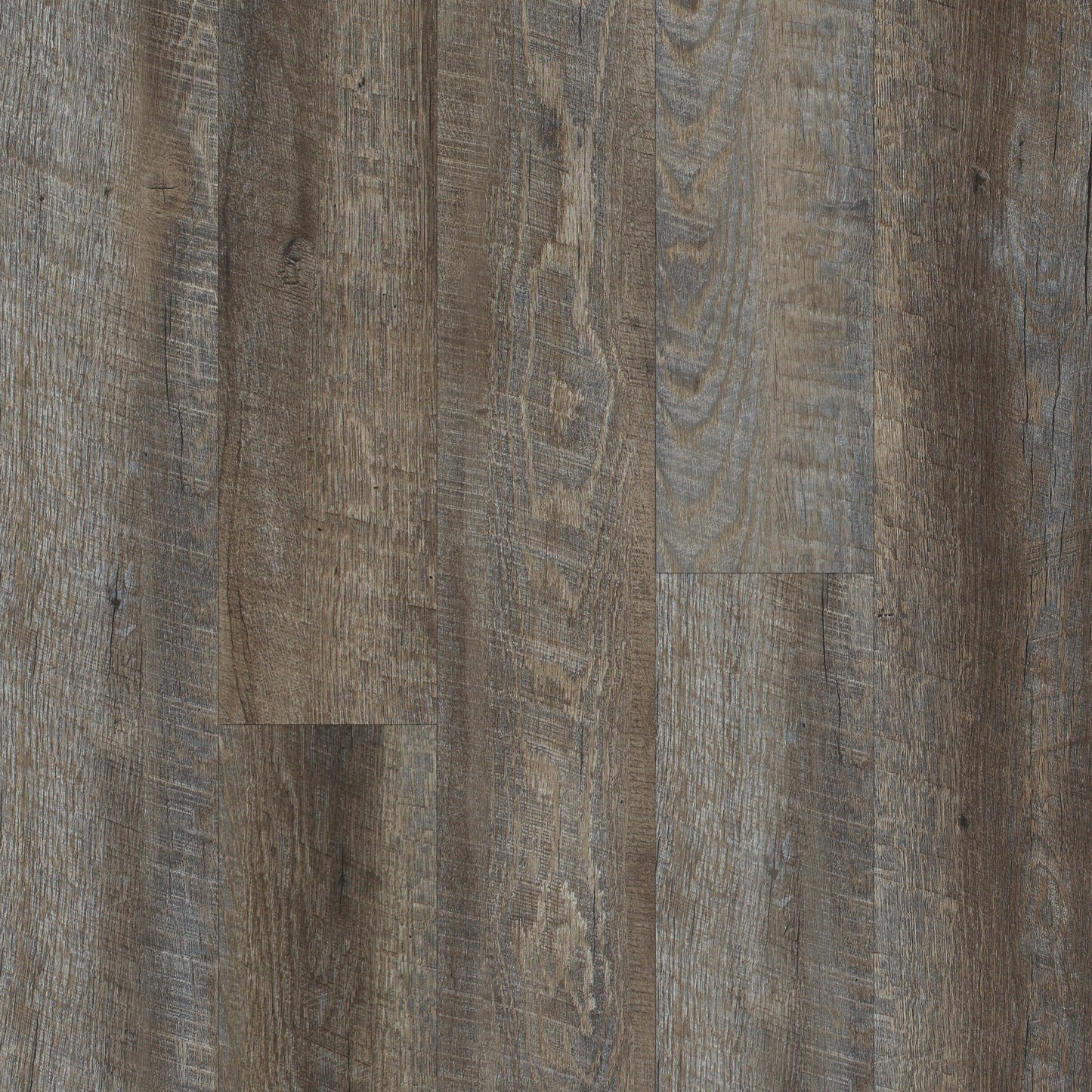 Happy Feet Built-Rite 8.98" x 63" 6.5mm 30mil Stabilicor Plus (SPC) Sawtooth Grey