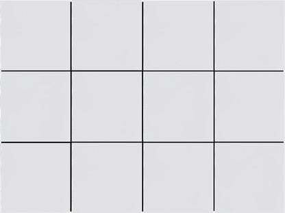 Emser Kaze 12"x16" Mosaic 3.86"X3.86" Polished White